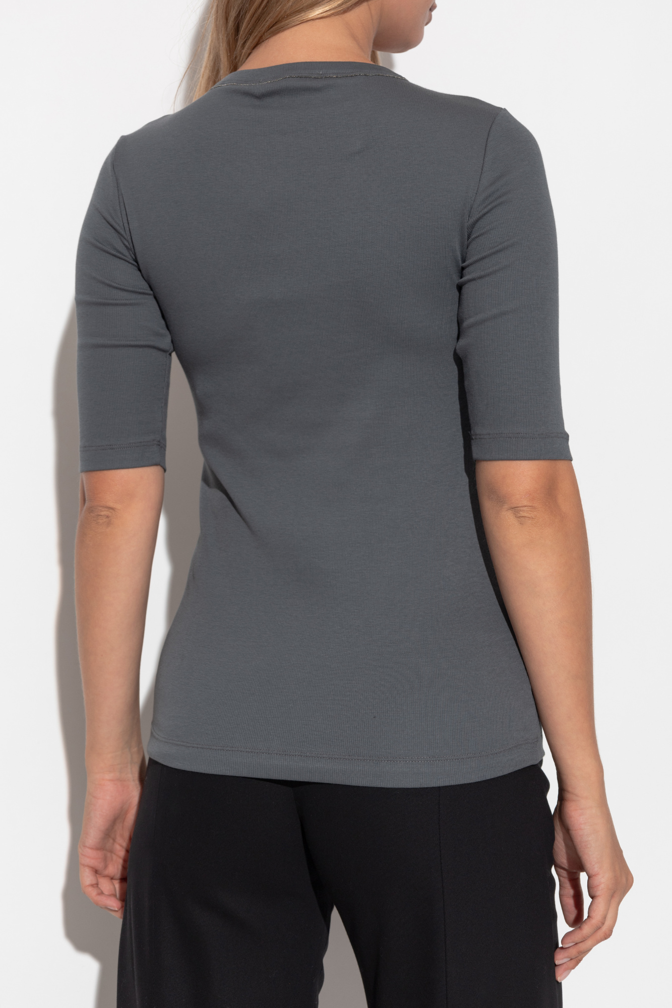 FABIANA FILIPPI グレー 半袖 Tシャツ 40サイズ Fabiana Filippi Cotton T-shirt | Women's Clothing | Vitkac